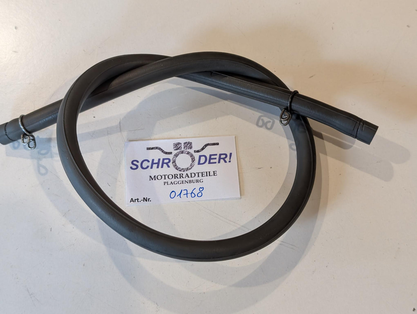 Yamaha XT600Z 1VJ 3AJ Schlauch Belüftungsschlauch Entlüftungsschlauch 90445-11748 mit Klemmen, gebraucht