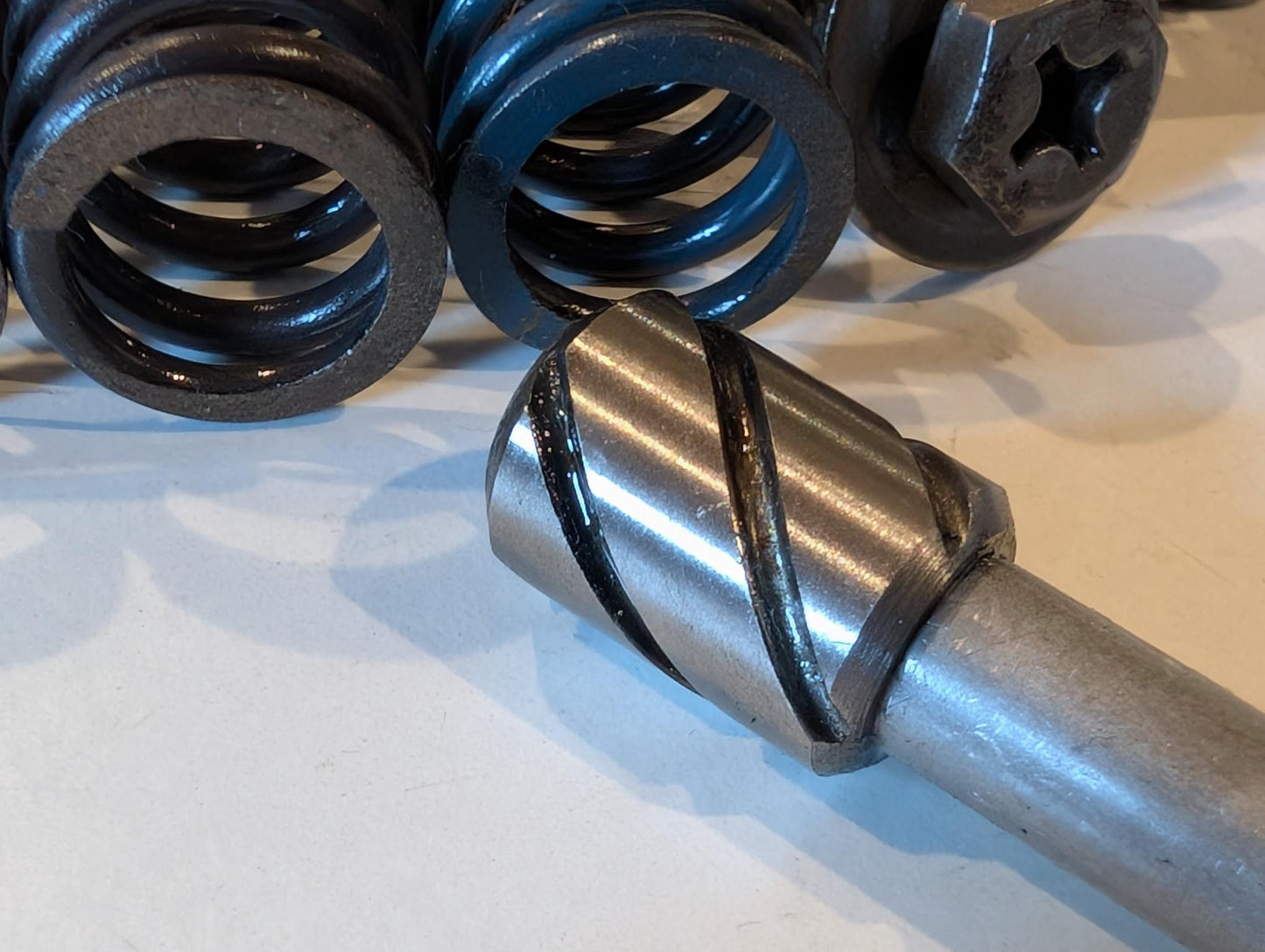 Yamaha XT600Z 1VJ 3AJ Kupplung Druckplatte 5Y1-16351-00 Schubplatte 30X-16358-00 Kugel Schubstange 5Y1-16357-00 mit Schrauben Federn, gebraucht