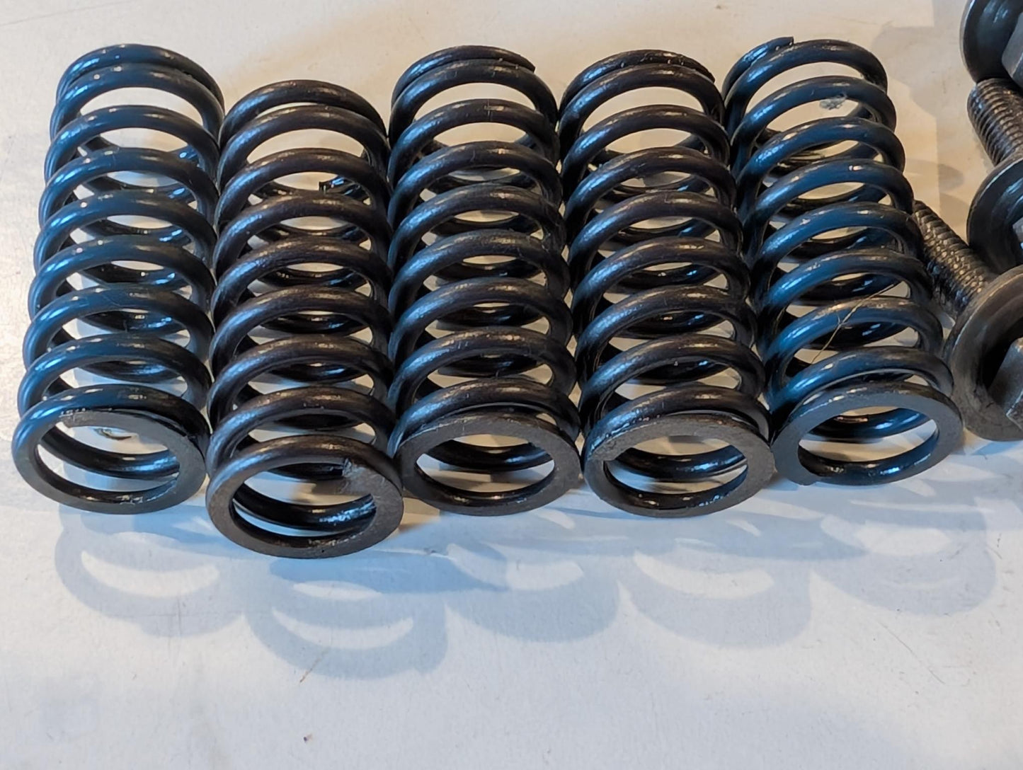 Yamaha XT600Z 1VJ 3AJ Kupplung Druckplatte 5Y1-16351-00 Schubplatte 30X-16358-00 Kugel Schubstange 5Y1-16357-00 mit Schrauben Federn, gebraucht