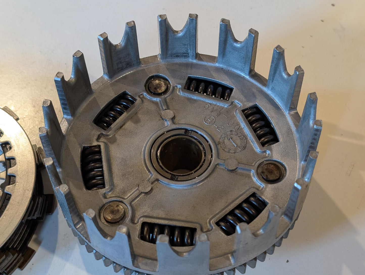 Yamaha XT600Z 3AJ Kupplung Kupplungskorb Primärantriebsrad 3AJ-16150-00 71 Zähne Kupplungsscheiben, gebraucht