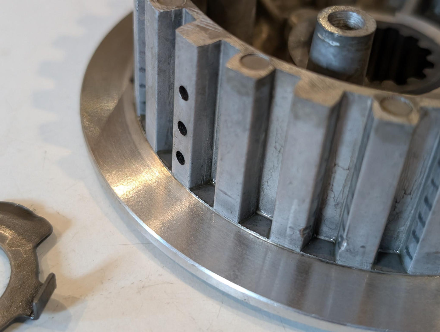 Yamaha XT600Z 3AJ Kupplung Kupplungsnabe 2JN-16371-00 mit Mutter und Distanzscheibe 2JN-16154-00, gebraucht
