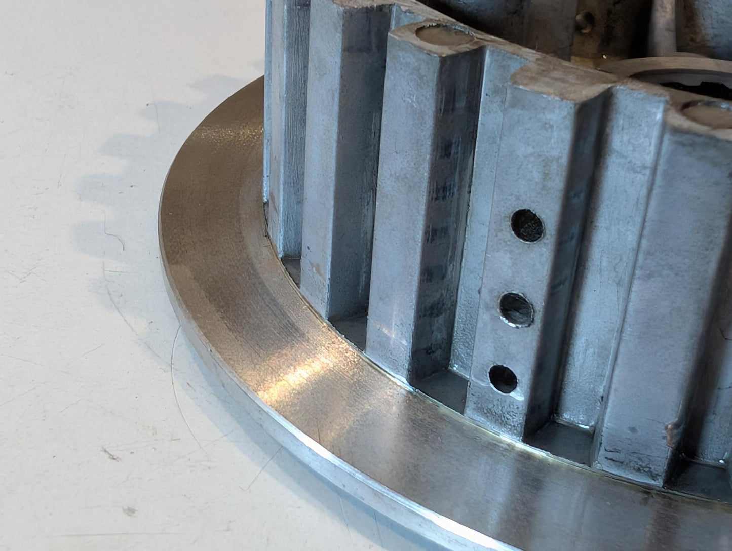 Yamaha XT600Z 3AJ Kupplung Kupplungsnabe 2JN-16371-00 mit Mutter und Distanzscheibe 2JN-16154-00, gebraucht
