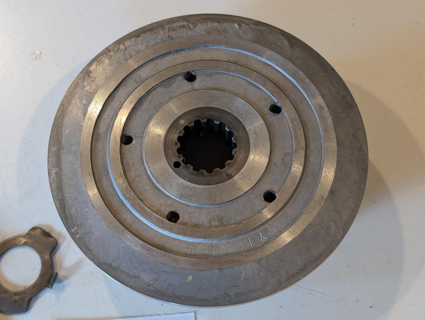 Yamaha XT600Z 3AJ Kupplung Kupplungsnabe 2JN-16371-00 mit Mutter und Distanzscheibe 2JN-16154-00, gebraucht