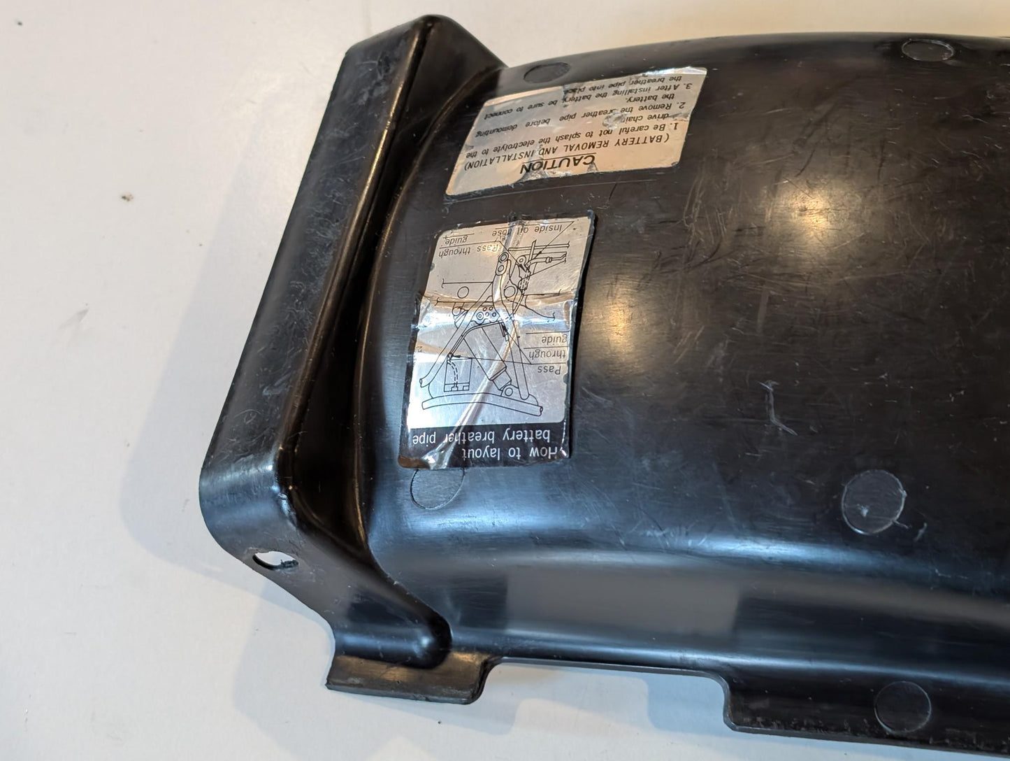 Yamaha XT600Z 1VJ Spritzschutz Schlammschutz 1VJ-21629 Heckfender Kotflügel hinten Schutzblech, gebraucht