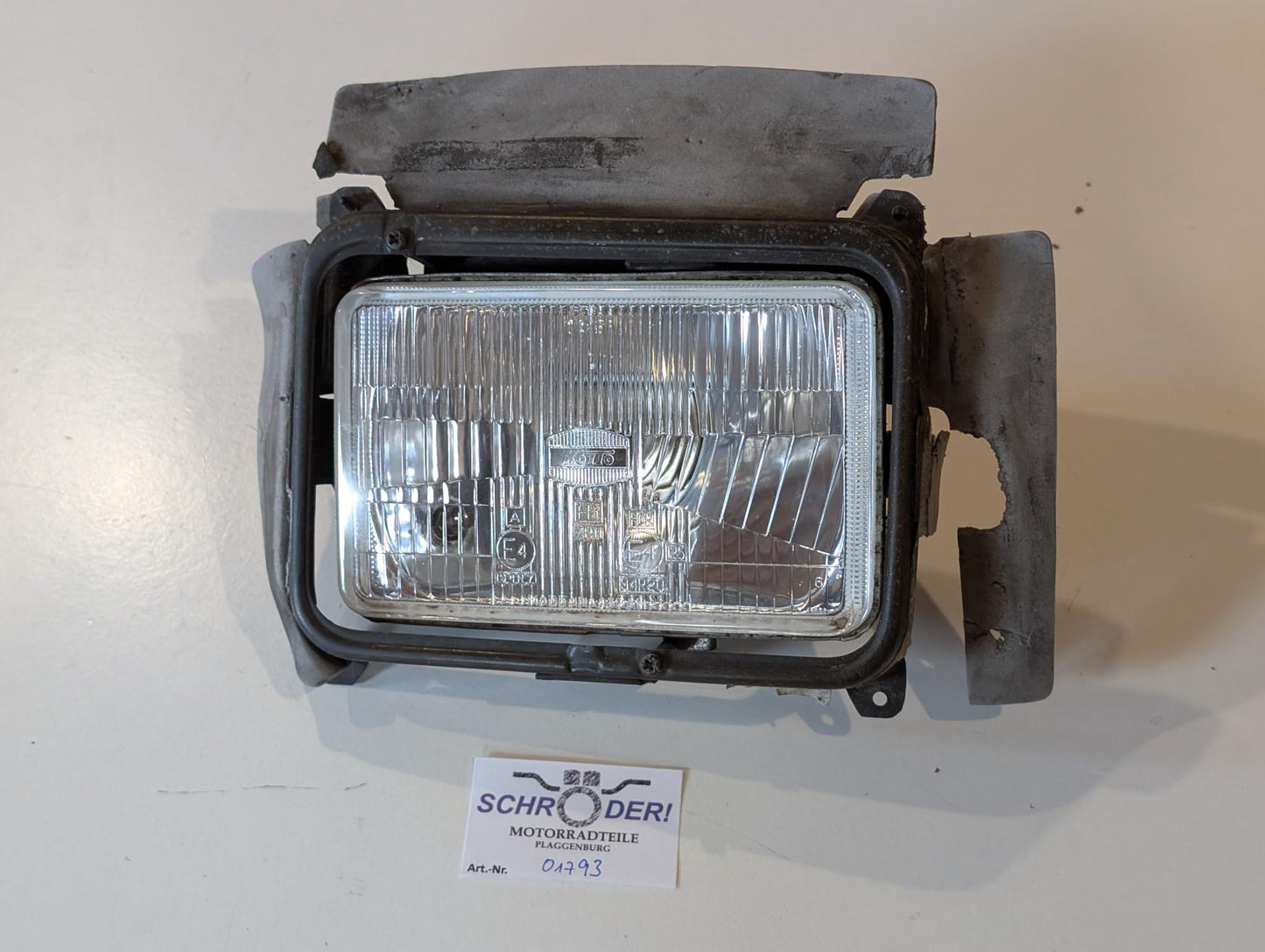 Yamaha XT600Z 1VJ Scheinwerfer 43F-84303 Scheinwerfer komplett, gebraucht