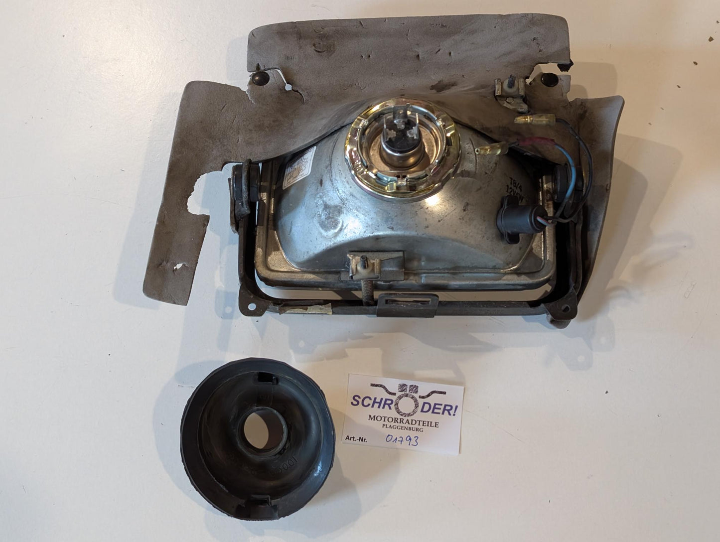 Yamaha XT600Z 1VJ Scheinwerfer 43F-84303 Scheinwerfer komplett, gebraucht