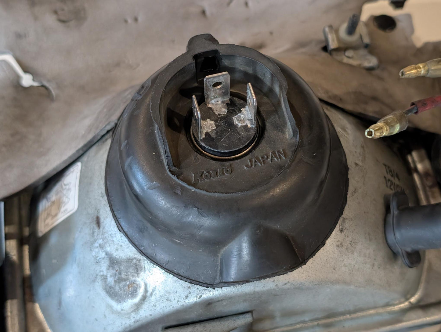 Yamaha XT600Z 1VJ Scheinwerfer 43F-84303 Scheinwerfer komplett, gebraucht