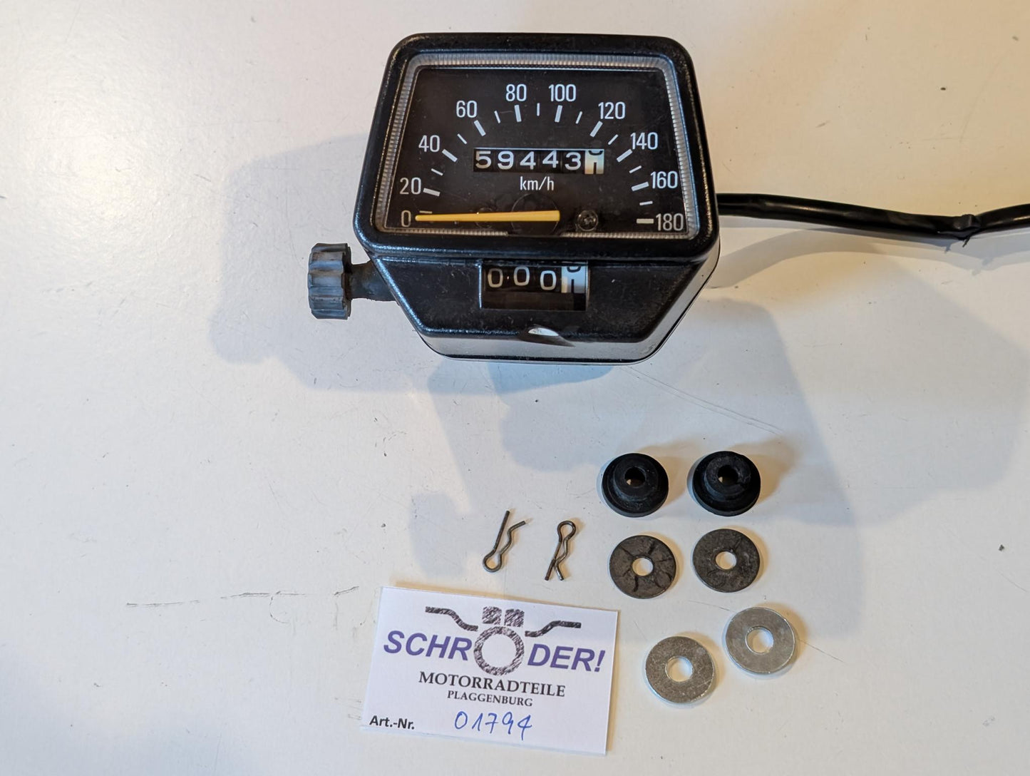 Yamaha XT600Z 1VJ 2KF Tachometer 34L-83570, gebraucht