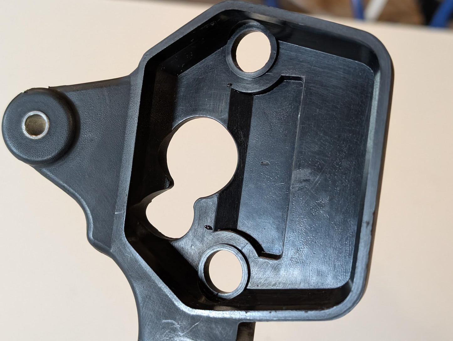 Yamaha XT600Z 1VJ Konsole Instrumententafel 5Y1-83519-00 Halterung Cockpit, gebraucht