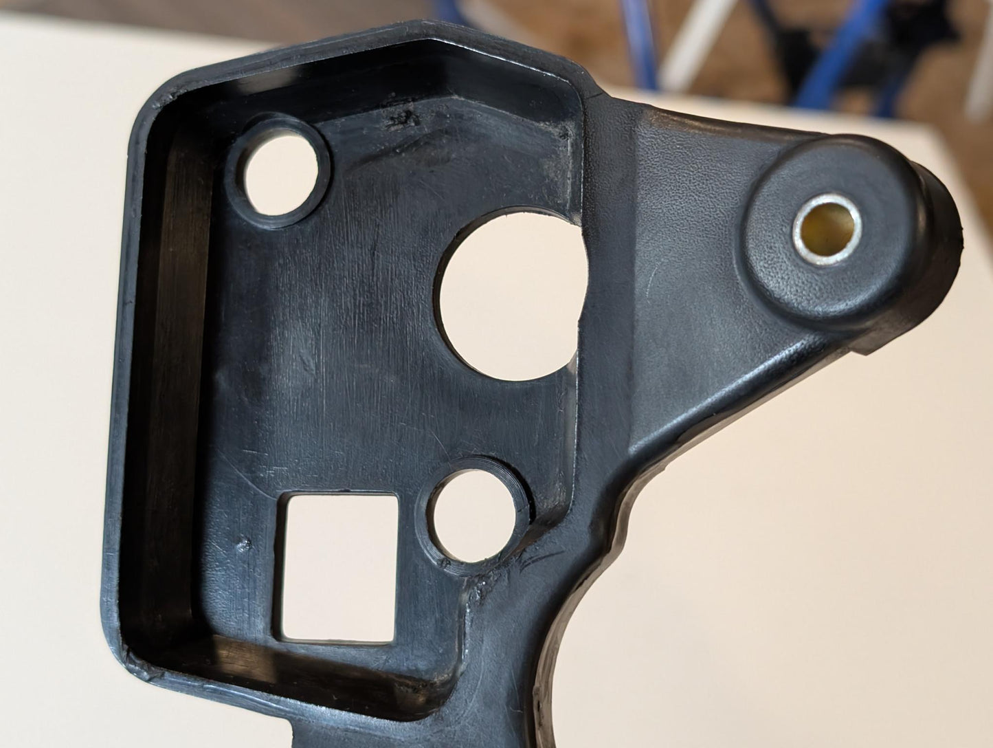 Yamaha XT600Z 1VJ Konsole Instrumententafel 5Y1-83519-00 Halterung Cockpit, gebraucht