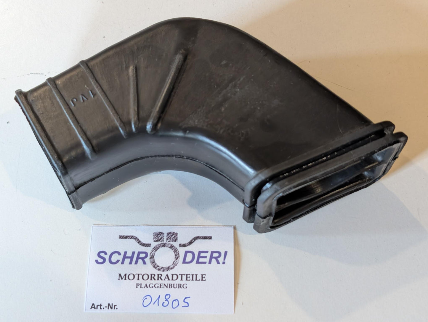 Yamaha XT600Z 1VJ Ansaugkanal Ansauggummi 1VJ-14437-00 rechts oder links Luftfilterkasten, gebraucht