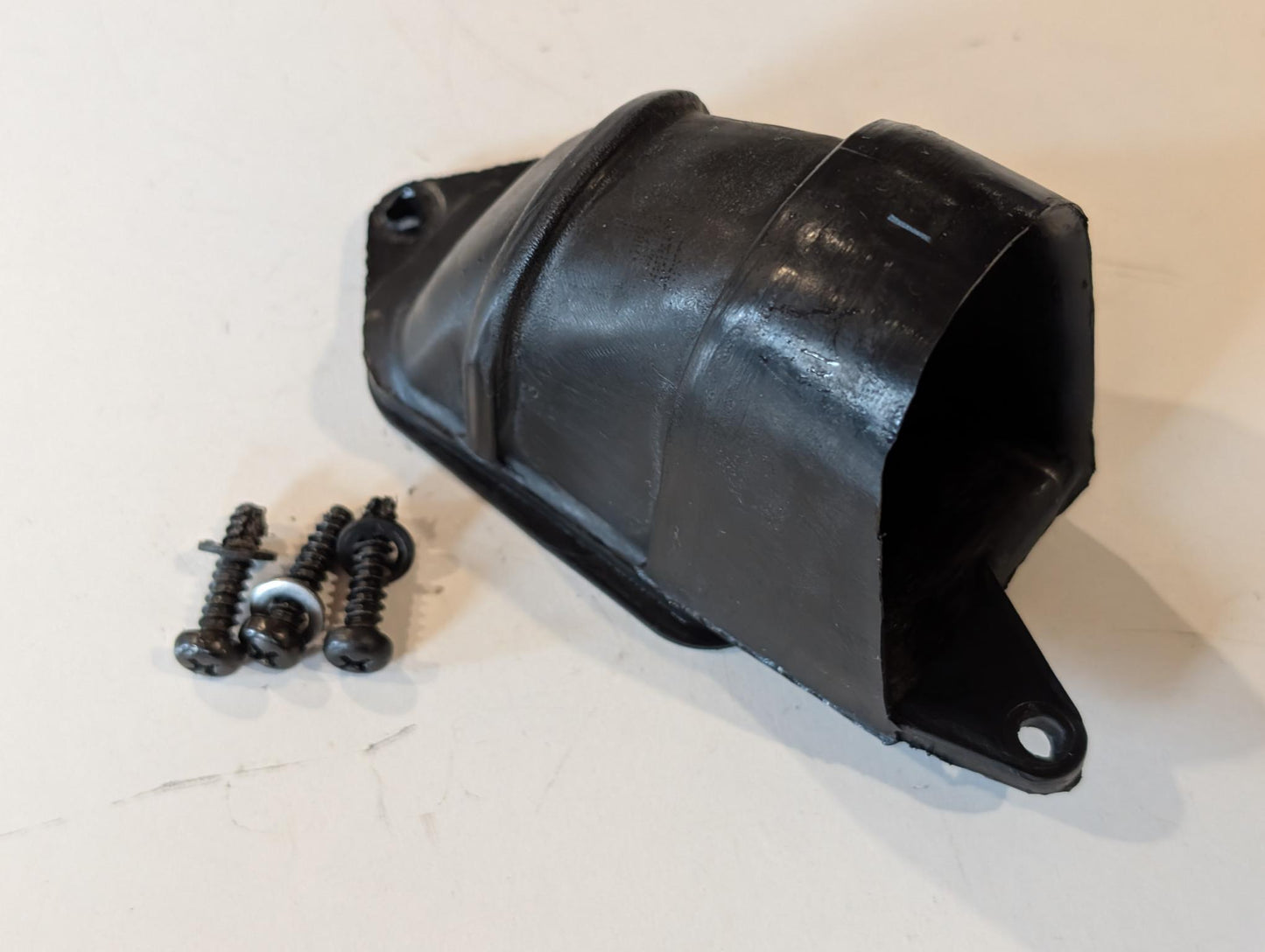 Yamaha XT600Z 1VJ Trichter Ansauggummi 1VJ-14469-00 links Luftfilterkasten mit Schrauben, gebraucht