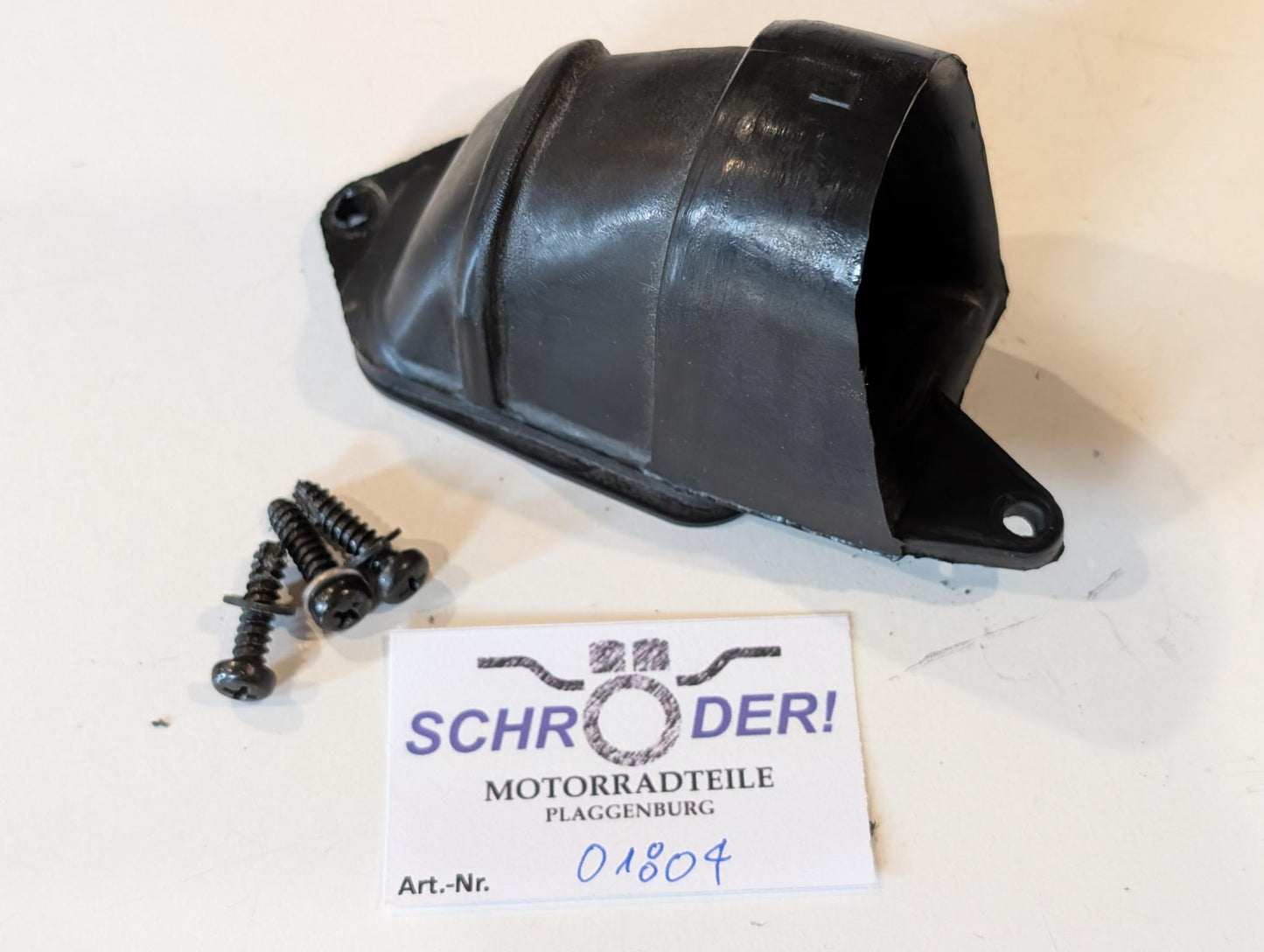 Yamaha XT600Z 1VJ Trichter Ansauggummi 1VJ-14469-00 links Luftfilterkasten mit Schrauben, gebraucht