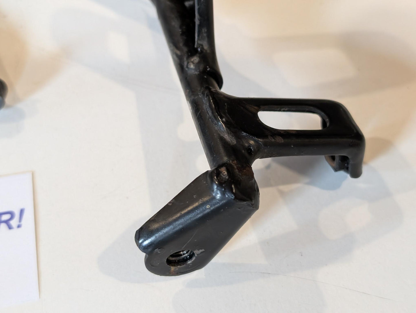 Yamaha XT600Z 1VJ Halterung Nebenrahmen 1VJ-23174-00 Scheinwerfer Instrumentenhalterung Geweih, gebraucht