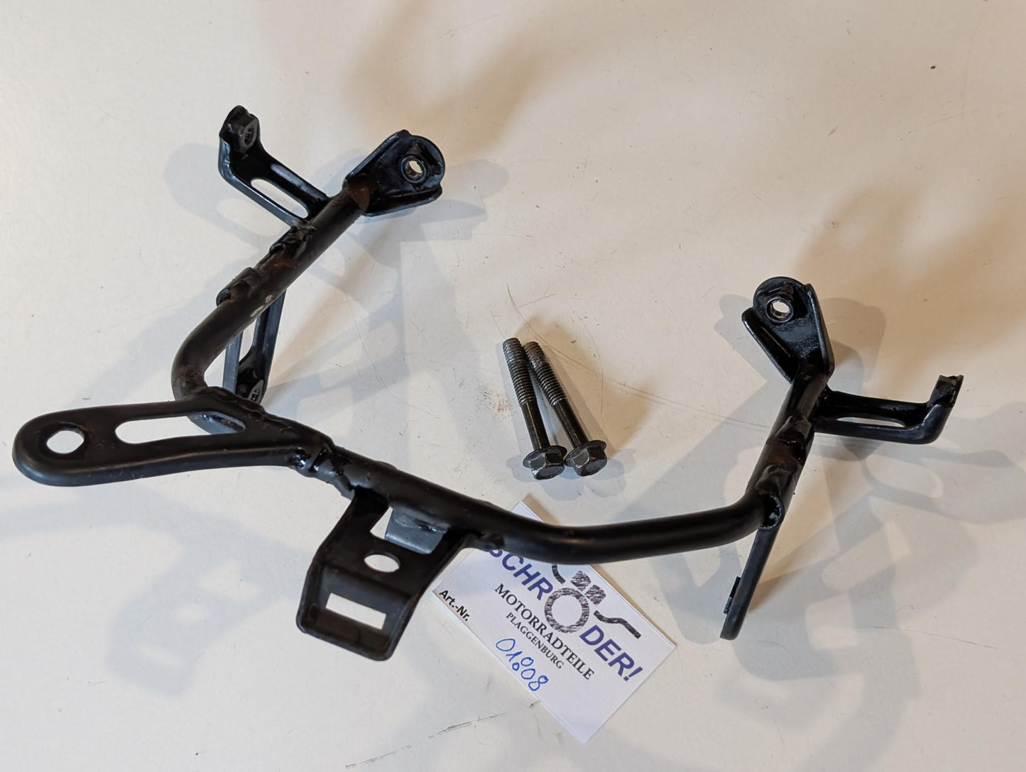 Yamaha XT600Z 1VJ Halterung Nebenrahmen 1VJ-23174-00 Scheinwerfer Instrumentenhalterung Geweih, gebraucht