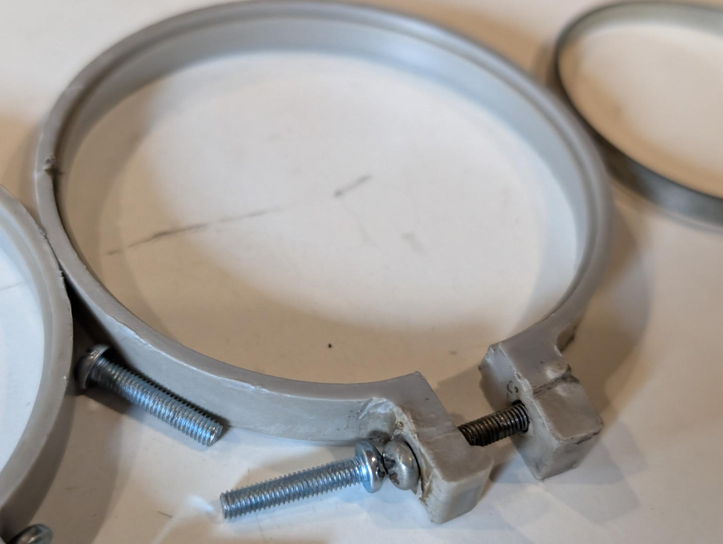 Yamaha XT600Z 1VJ Klemmen Bänder 34L-23192-00 34L-23489-00 Schellen Faltenbälge, gebraucht