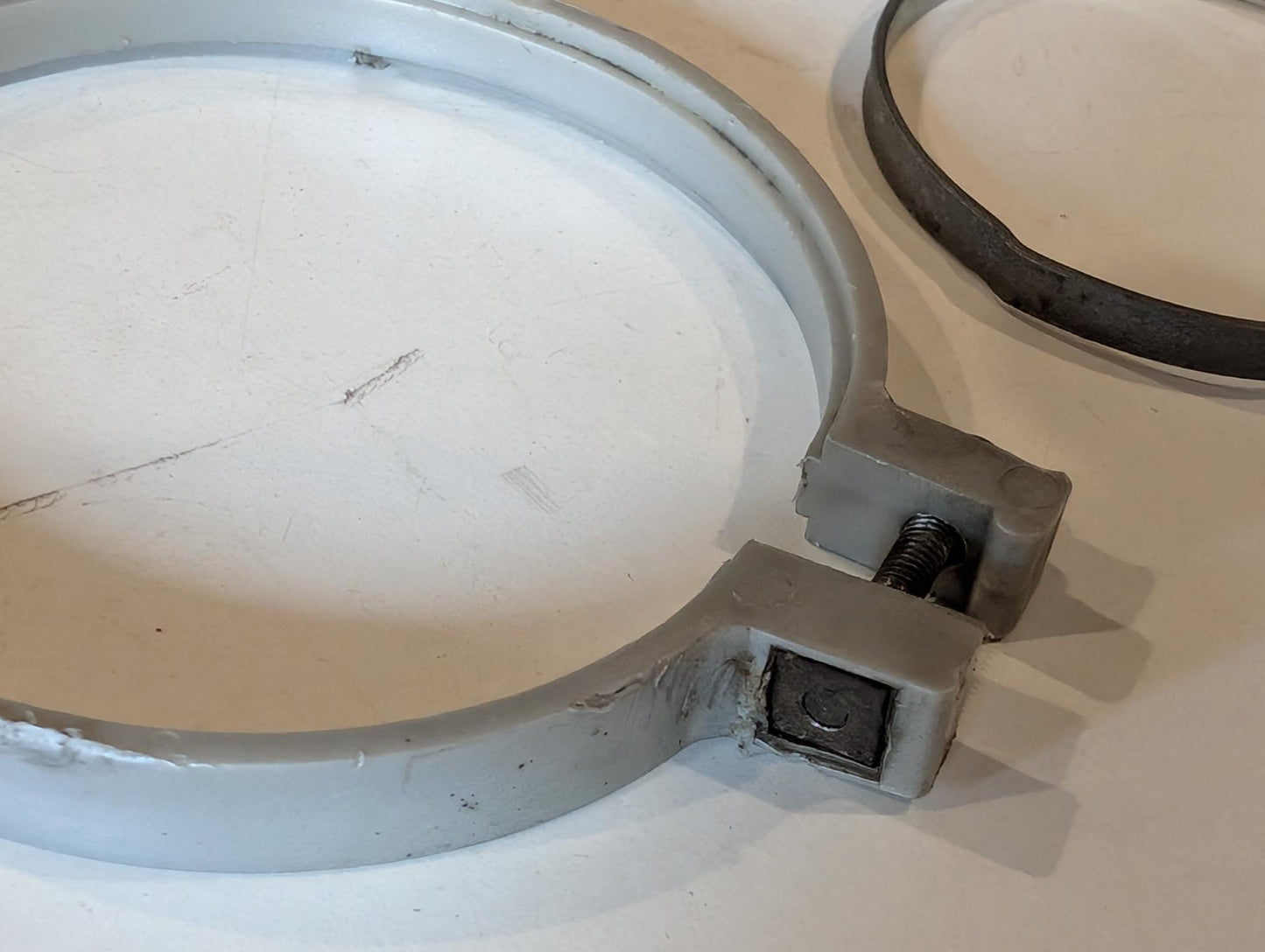 Yamaha XT600Z 1VJ Klemmen Bänder 34L-23192-00 34L-23489-00 Schellen Faltenbälge, gebraucht