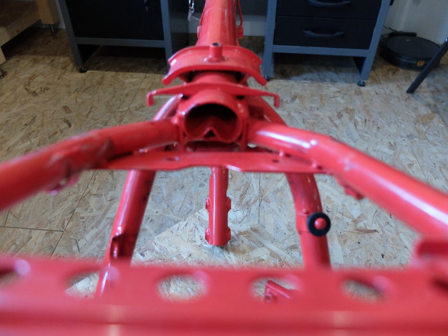 Yamaha XT600 2NF Rahmen, rot, gebraucht, rostfrei, sehr gut mit Papieren