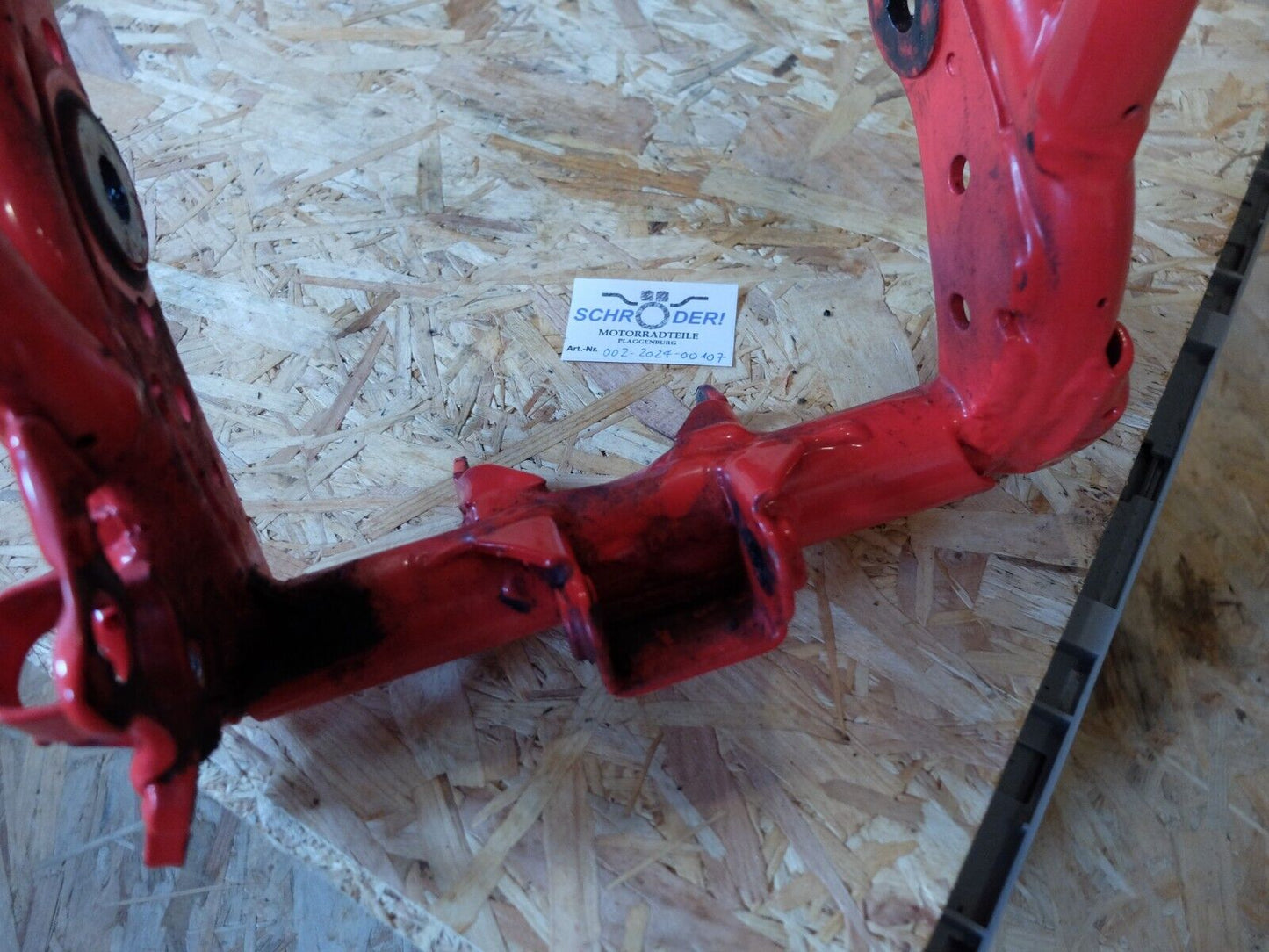 Yamaha XT600 2NF Rahmen, rot, gebraucht, rostfrei, sehr gut mit Papieren