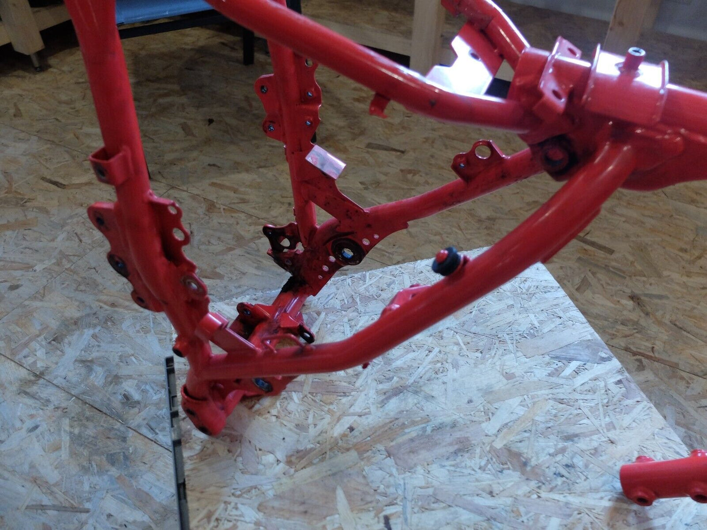 Yamaha XT600 2NF Rahmen, rot, gebraucht, rostfrei, sehr gut mit Papieren