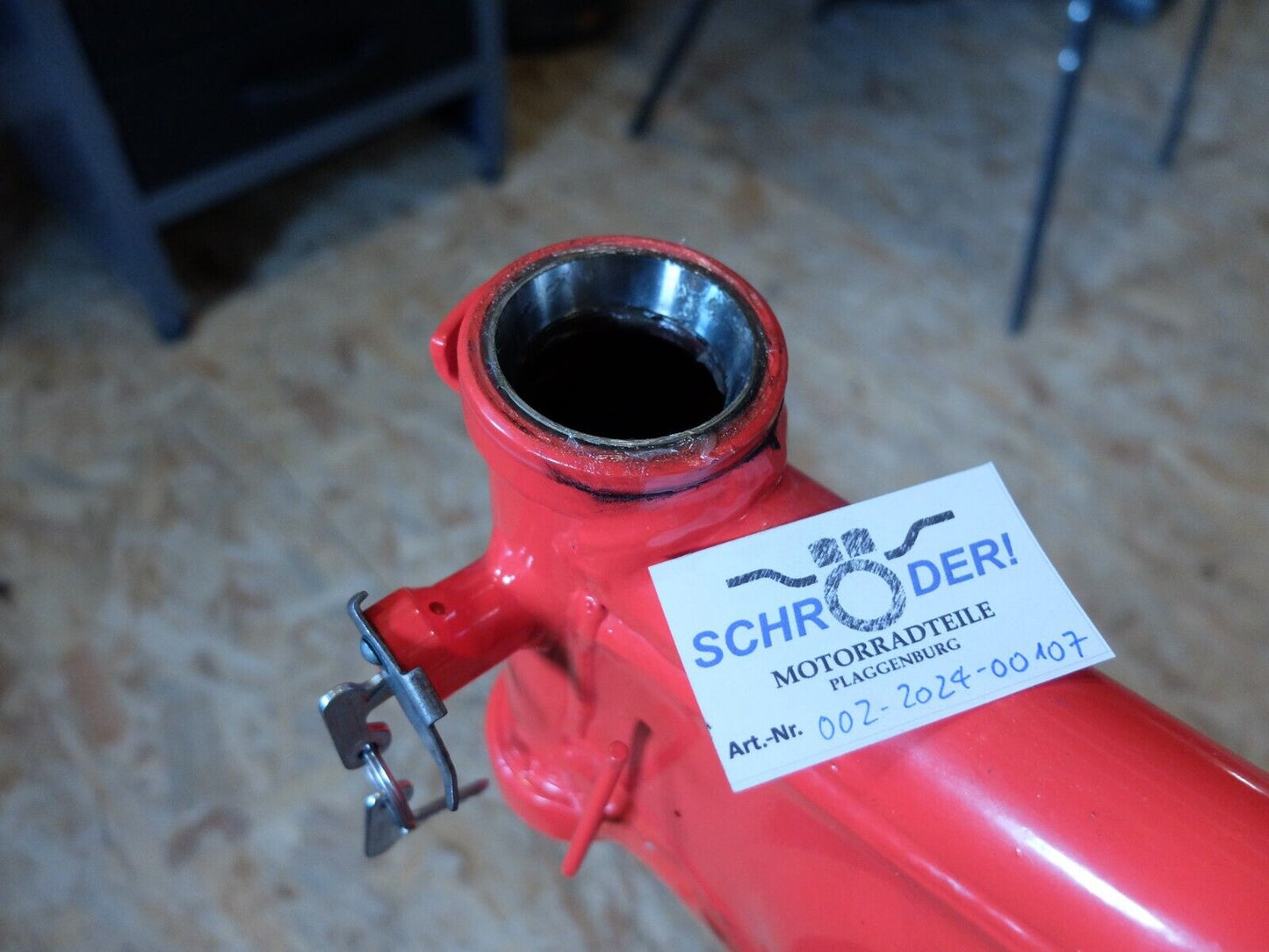 Yamaha XT600 2NF Rahmen, rot, gebraucht, rostfrei, sehr gut mit Papieren