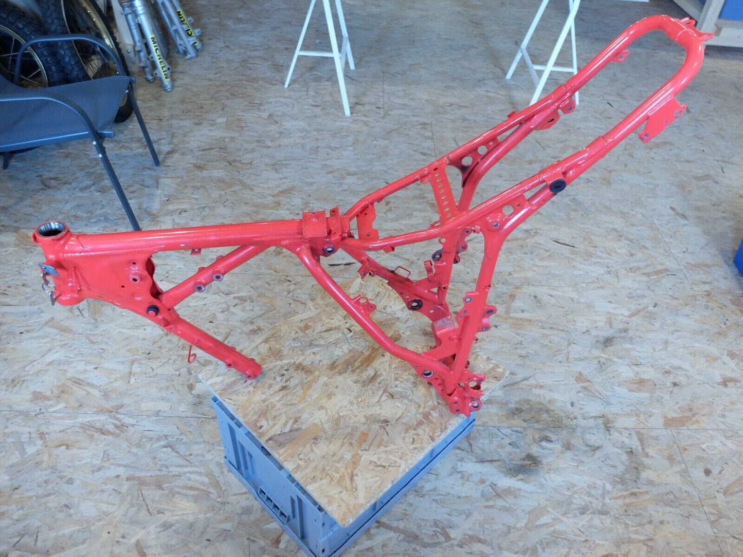 Yamaha XT600 2NF Rahmen, rot, gebraucht, rostfrei, sehr gut mit Papieren