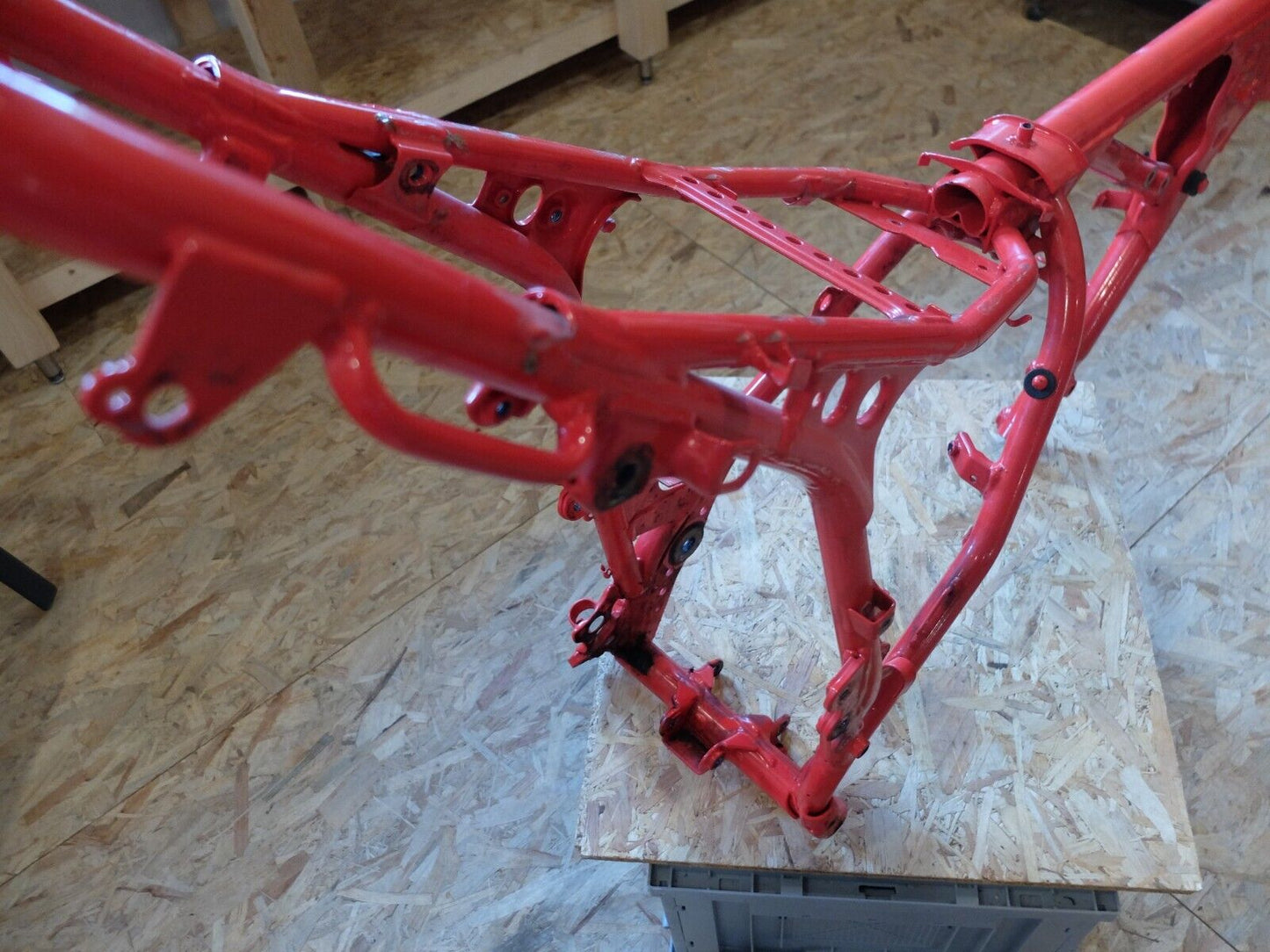 Yamaha XT600 2NF Rahmen, rot, gebraucht, rostfrei, sehr gut mit Papieren