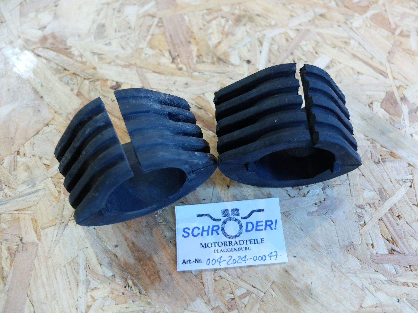 Yamaha XT600 2KF 2NF Tankhaltegummis Vibrationsdämpfer Tankauflage, gebraucht