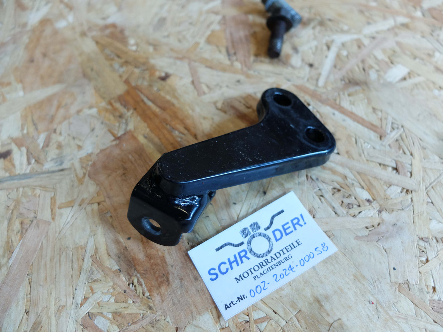 Yamaha XT600 2KF 2NF Fussrastenhalter vorne links Schraube, gebraucht, gepulvert