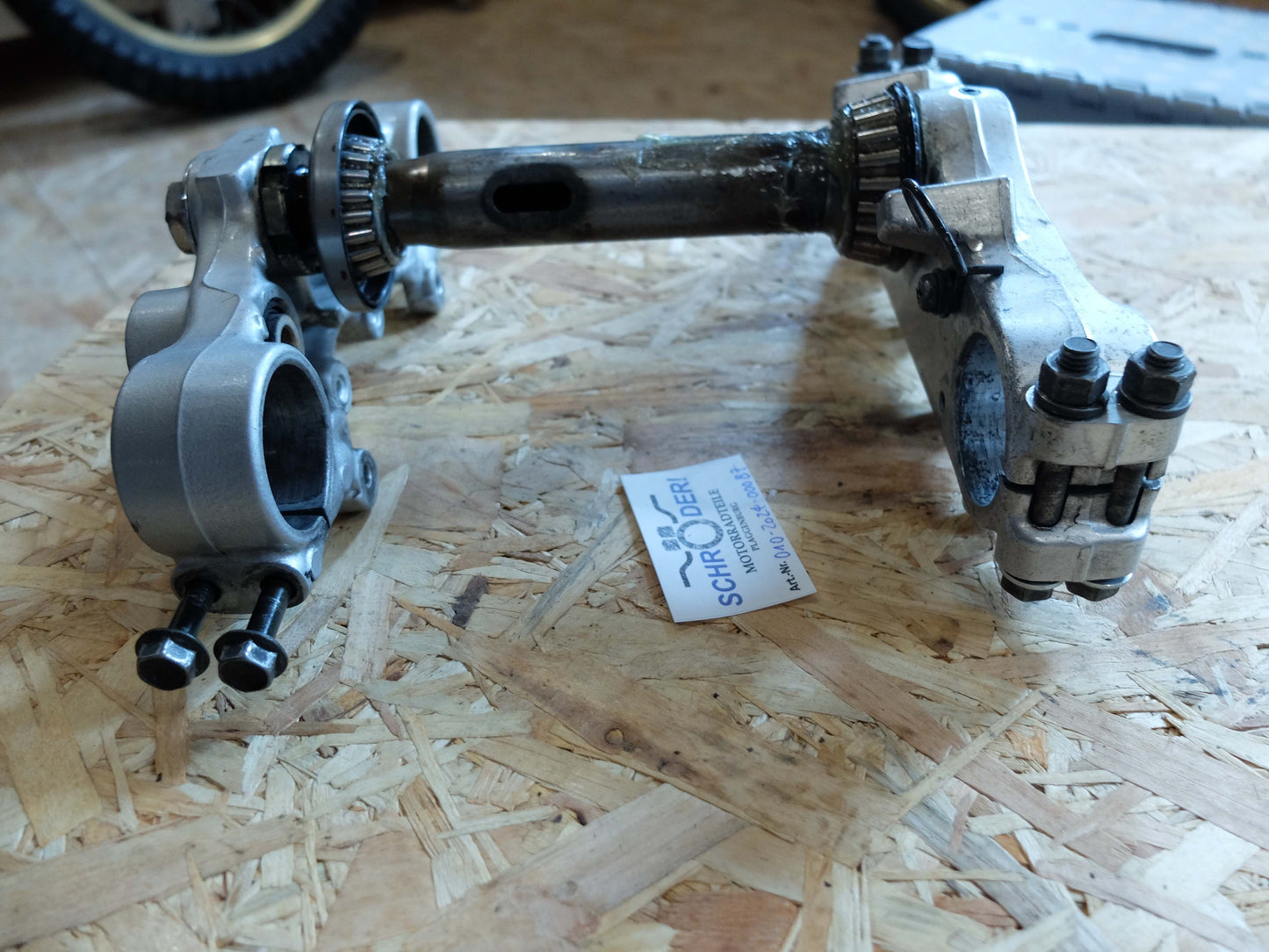 Yamaha XT600 2KF 2NF Gabelbrücke inkl. Gabelkrone und Lagern gebraucht