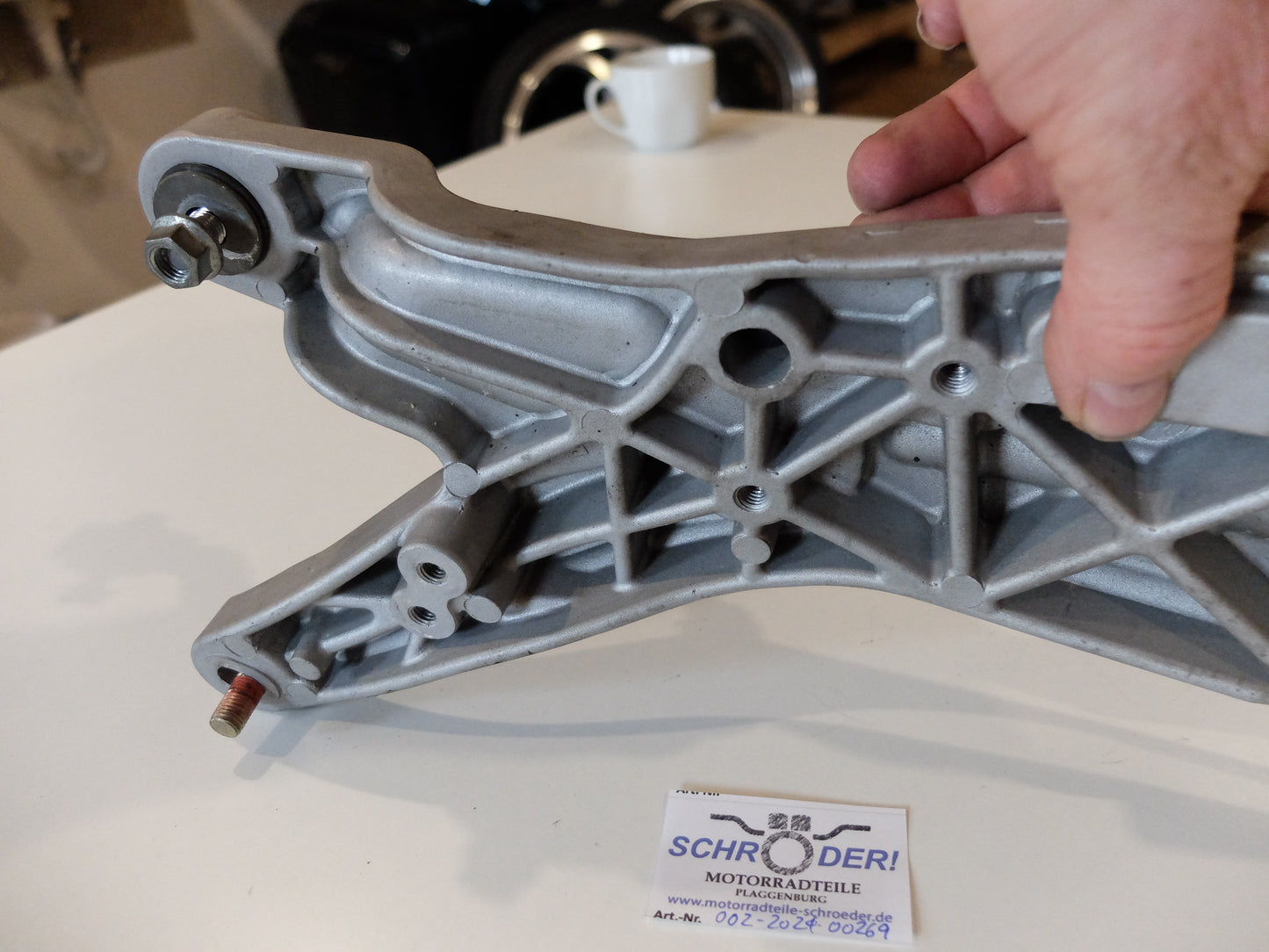 Yamaha GTS1000A 4BH Konsole Auspuff Fussraste Koffer rechts 4BH-27443-00