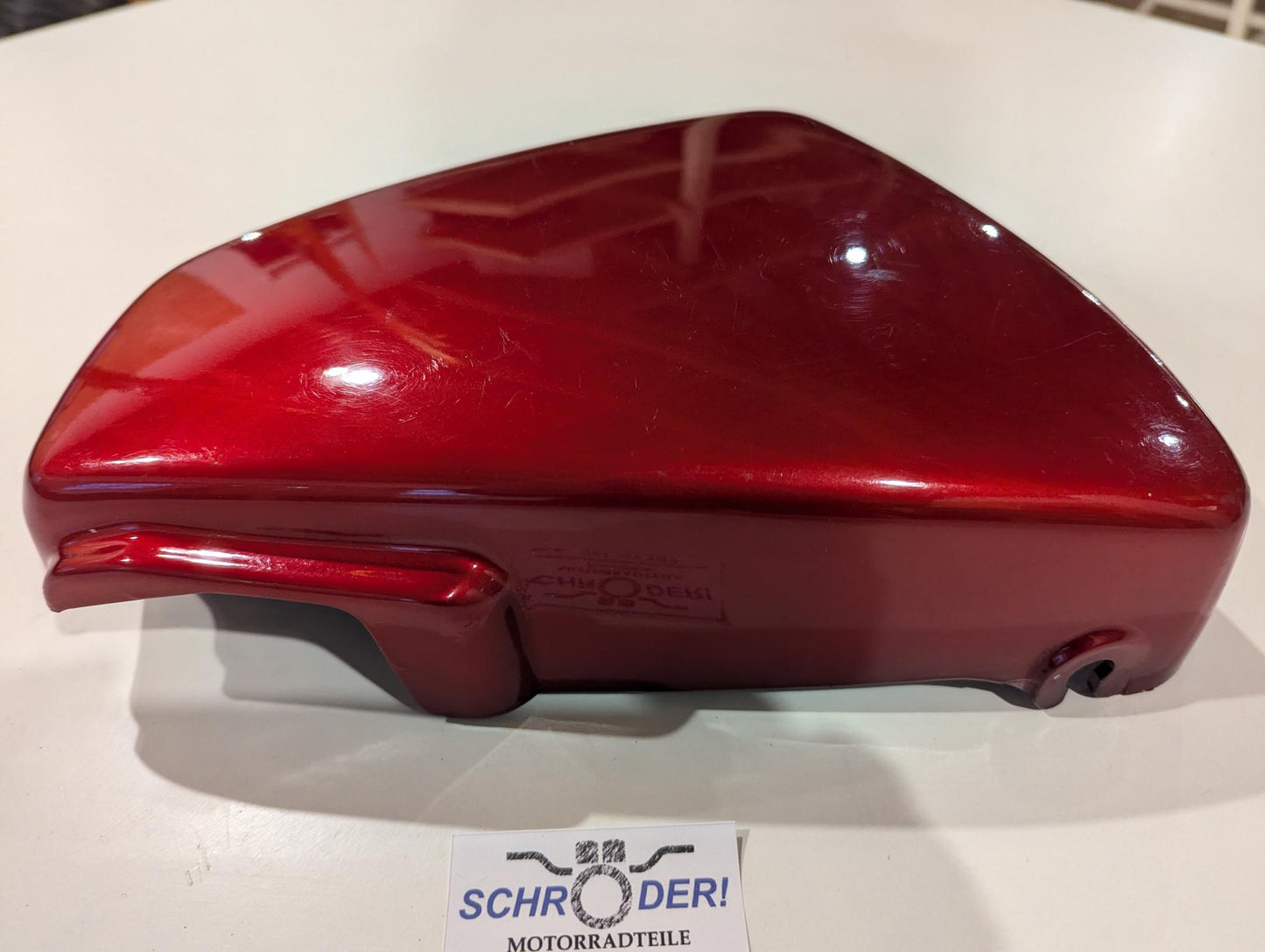 Yamaha XV750 5G5 Seitenverkleidung rot links