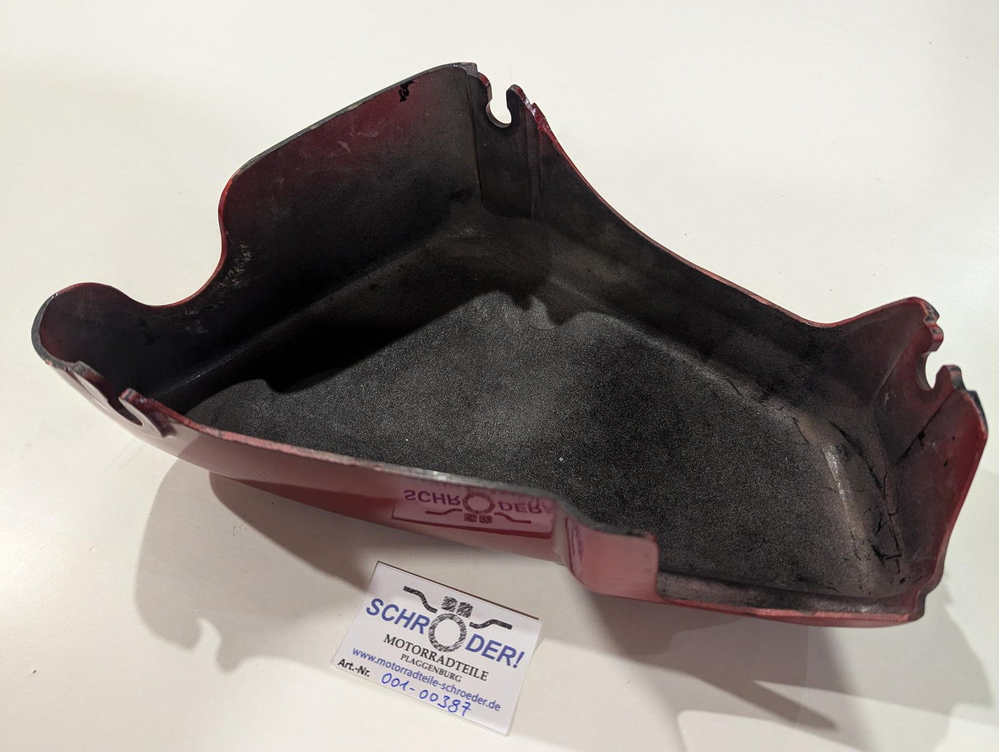 Yamaha XV750 5G5 Seitenverkleidung rot links