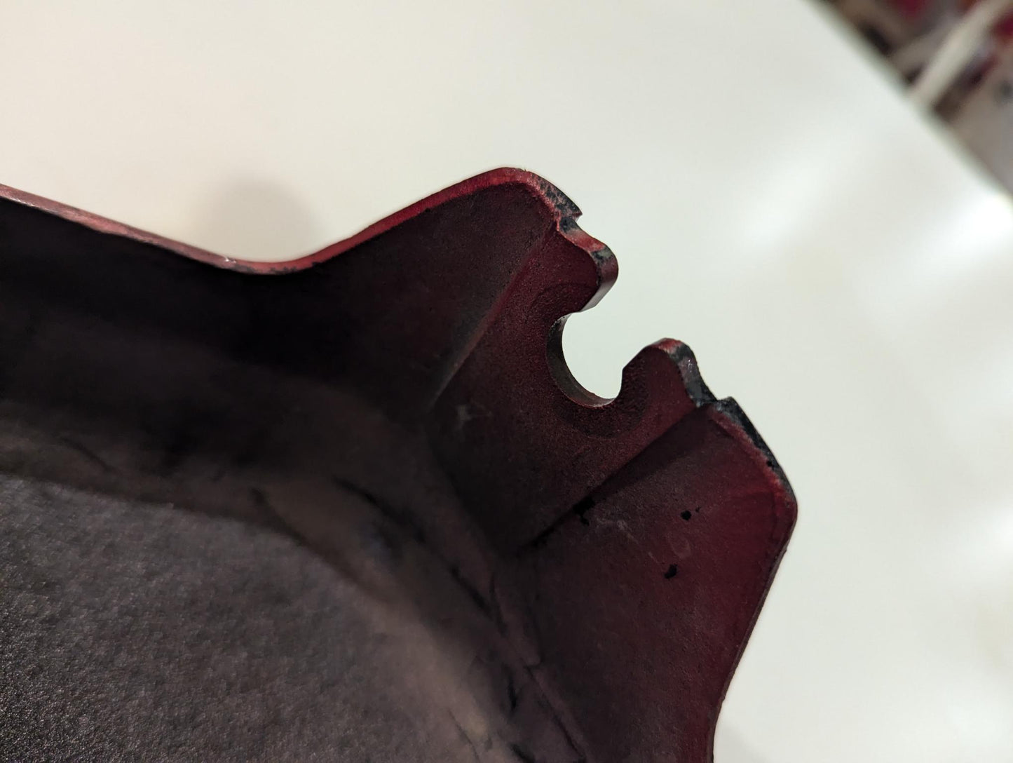 Yamaha XV750 5G5 Seitenverkleidung rot links