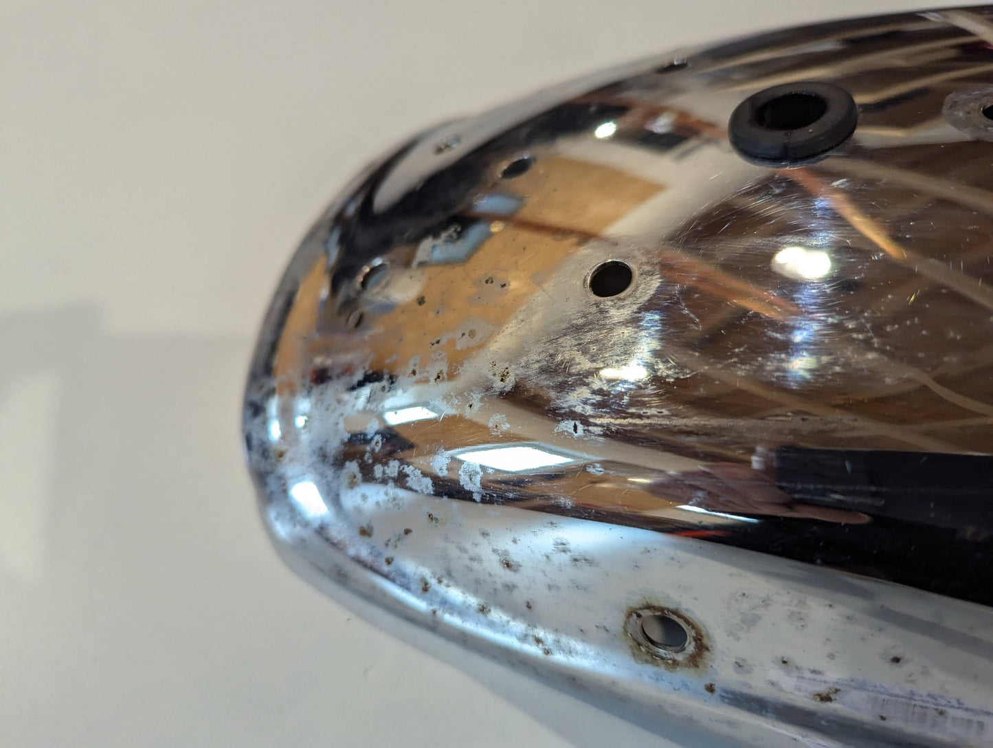 Yamaha XV750 5G5 Radabdeckung Schutzblech verchromt hinten
