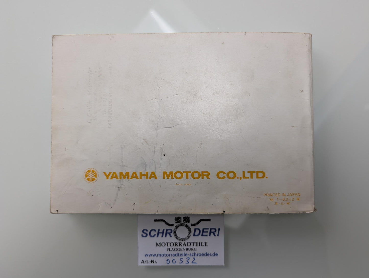 Yamaha XT600Z 1VJ Tenere Original Betriebsanleitung 1VJ-28199-80