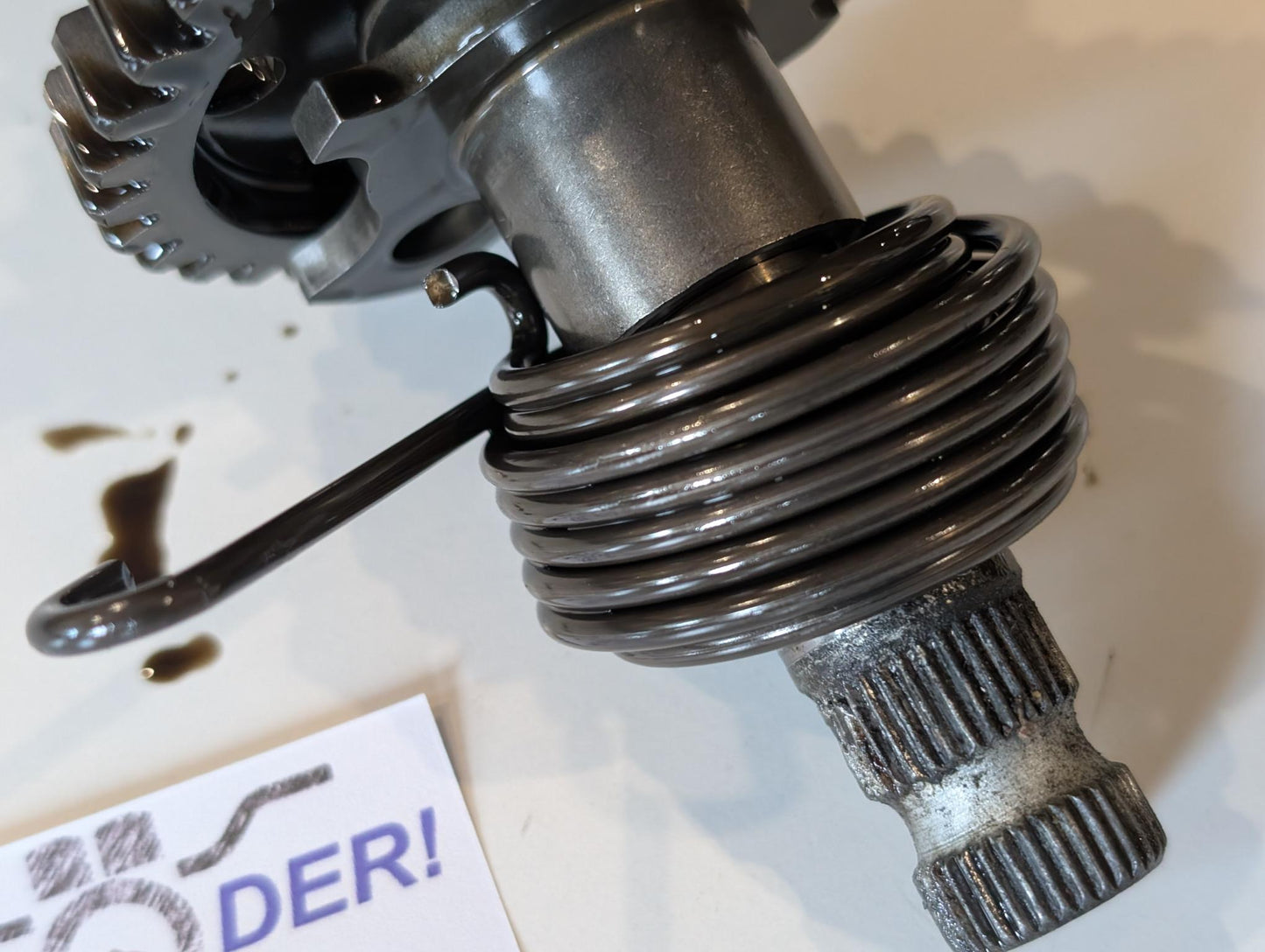 Yamaha XT600 2KF 2NF u.a. Kickstarterwelle Anlasserfreilauf 5Y1-15660-01 gebraucht
