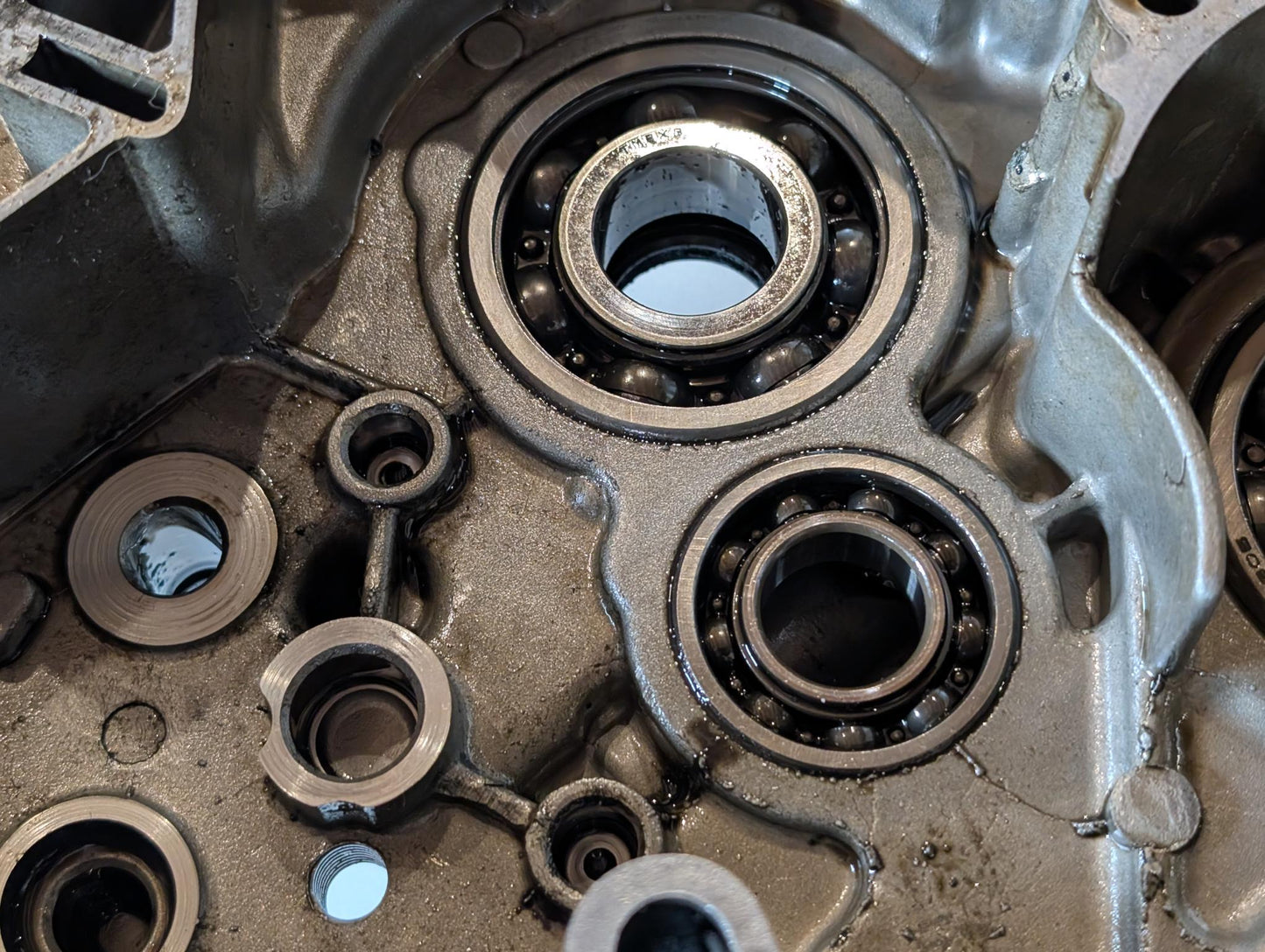 Yamaha XT600 2KF 2NF u.a. Kurbelgehäusehälften Paar gebraucht