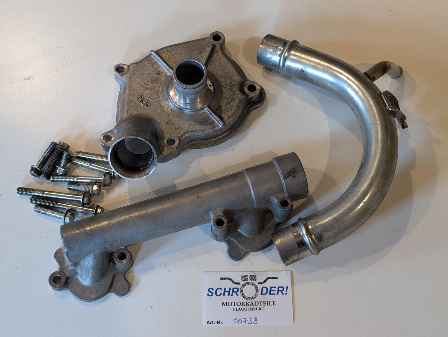 Yamaha GTS1000A 4BH Rohr Deckel Wasserpumpe 4BH-12422-00 3DX-12469-00, gebraucht