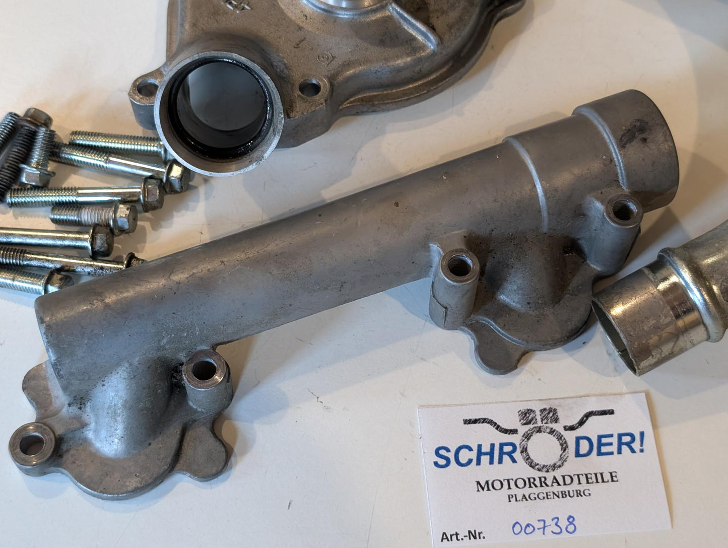 Yamaha GTS1000A 4BH Rohr Deckel Wasserpumpe 4BH-12422-00 3DX-12469-00, gebraucht