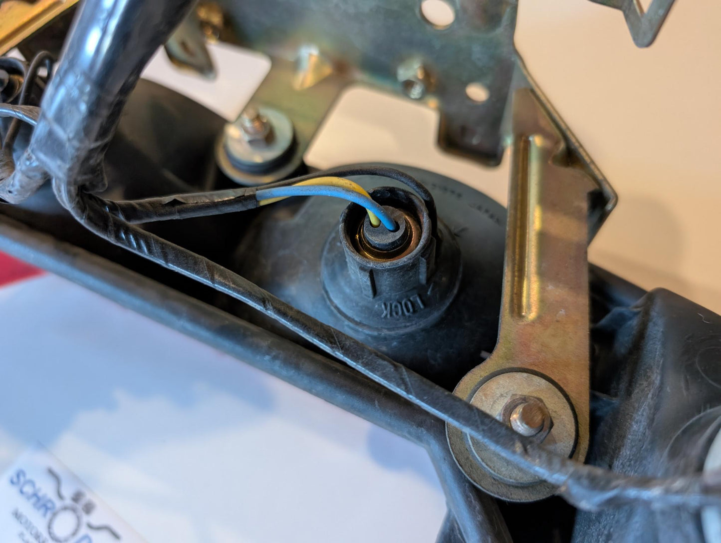 Yamaha GTS1000A 4BH Rücklicht Schlusslicht 4BH-84710-00 inkl. Halterung, gebraucht