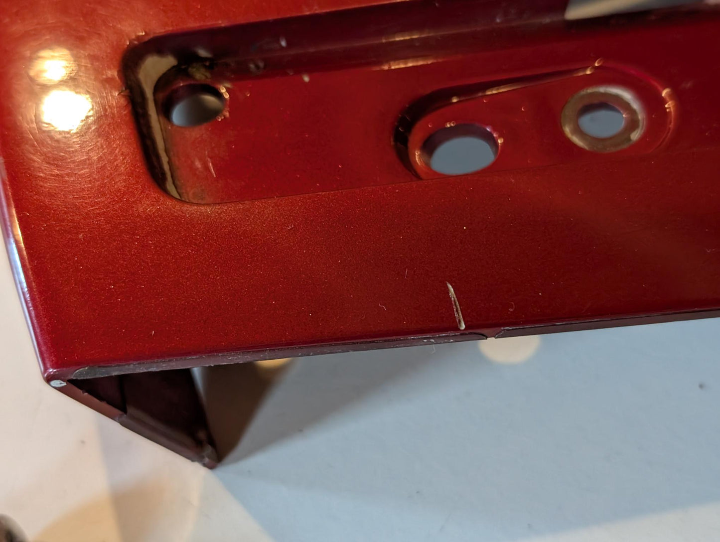 Yamaha GTS1000A 4BH Verkleidungsdeckel Heck 4BH-Y2165-00 rot, gebraucht