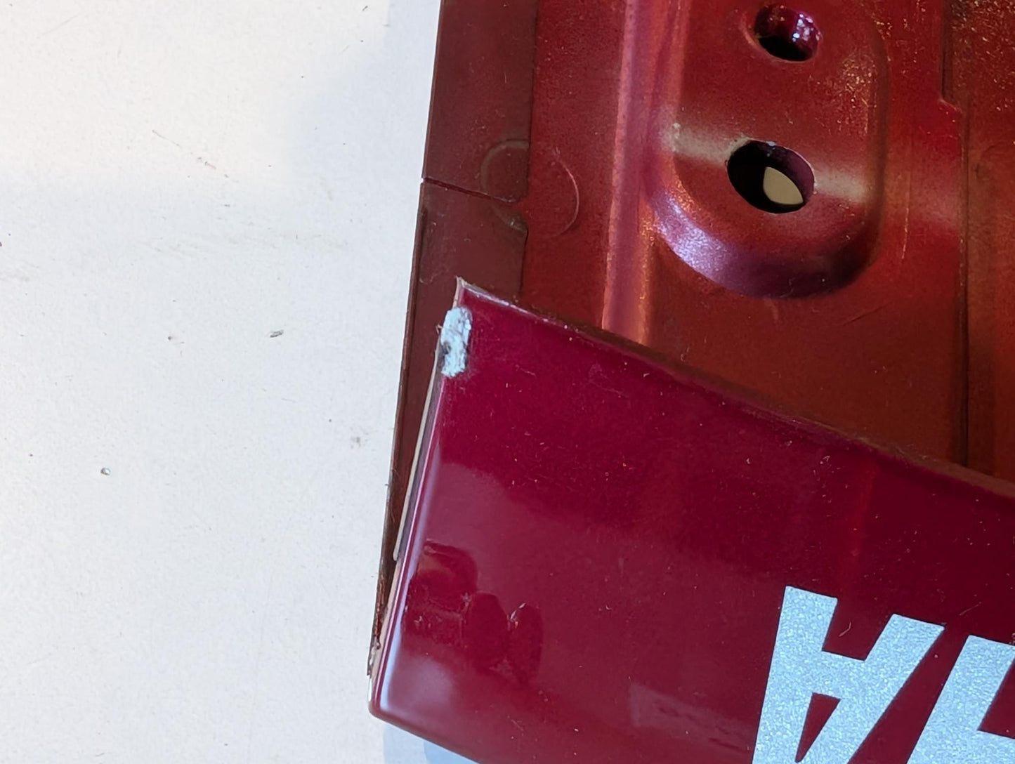 Yamaha GTS1000A 4BH Verkleidungsdeckel Heck 4BH-Y2165-00 rot, gebraucht